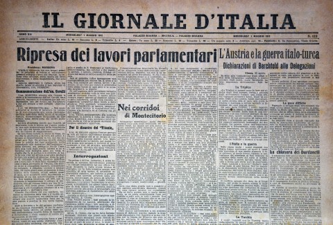 Il Giornale d'Italia - 1 maggio 1912 - Biblioteca-Archivio Rodi Egeo