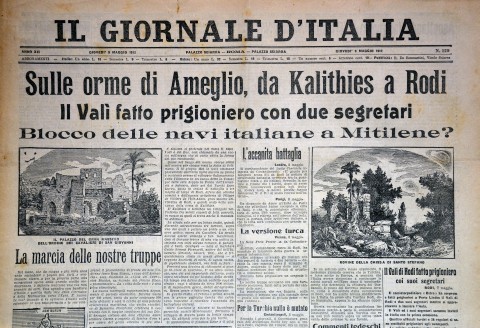 Il Giornale d'Italia - 9 maggio 1912 - Biblioteca-Archivio Rodi Egeo