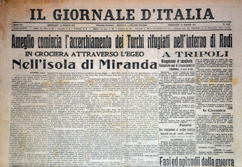 Il Giornale d'Italia - 15 maggio 1912 - Biblioteca-Archivio Rodi Egeo