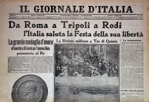 Il Giornale d'Italia - 3 giugno 1912 - Biblioteca-Archivio Rodi Egeo