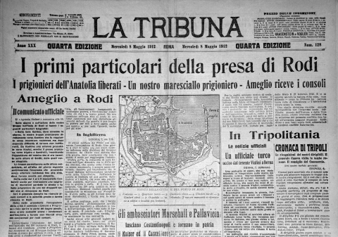 La Tribuna - 8 maggio 1912 - Biblioteca-Archivio Rodi Egeo