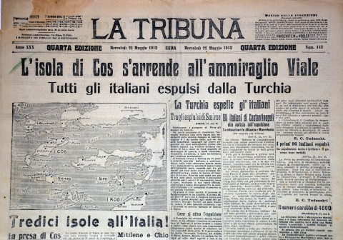 La Tribuna - 22 maggio 1912 - Biblioteca-Archivio Rodi Egeo
