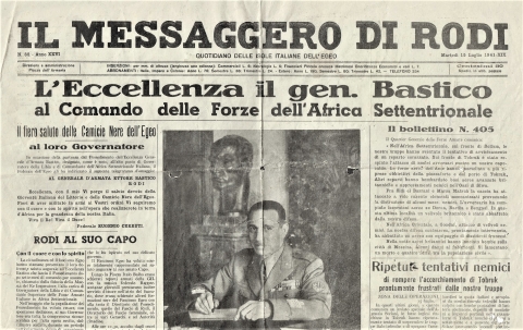 Il Messaggero di Rodi - 1941 - Biblioteca-Archivio Rodi Egeo